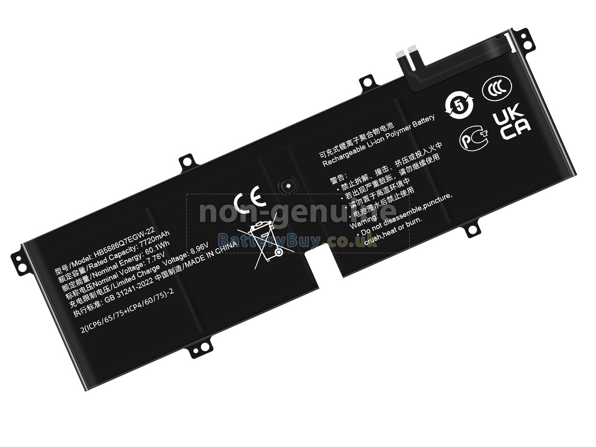 replacement battery for Honor MAGIEBOOK ART 14