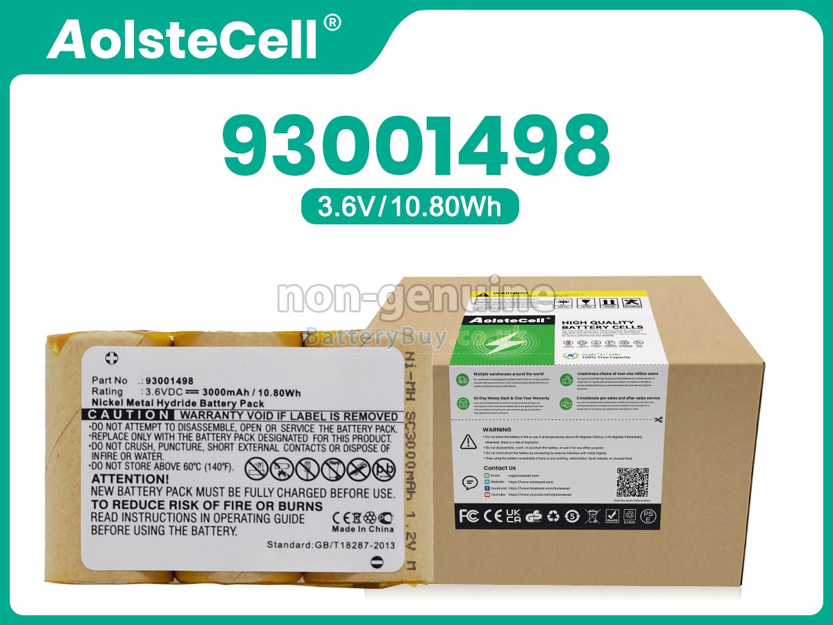replacement battery for Hoover 93001498