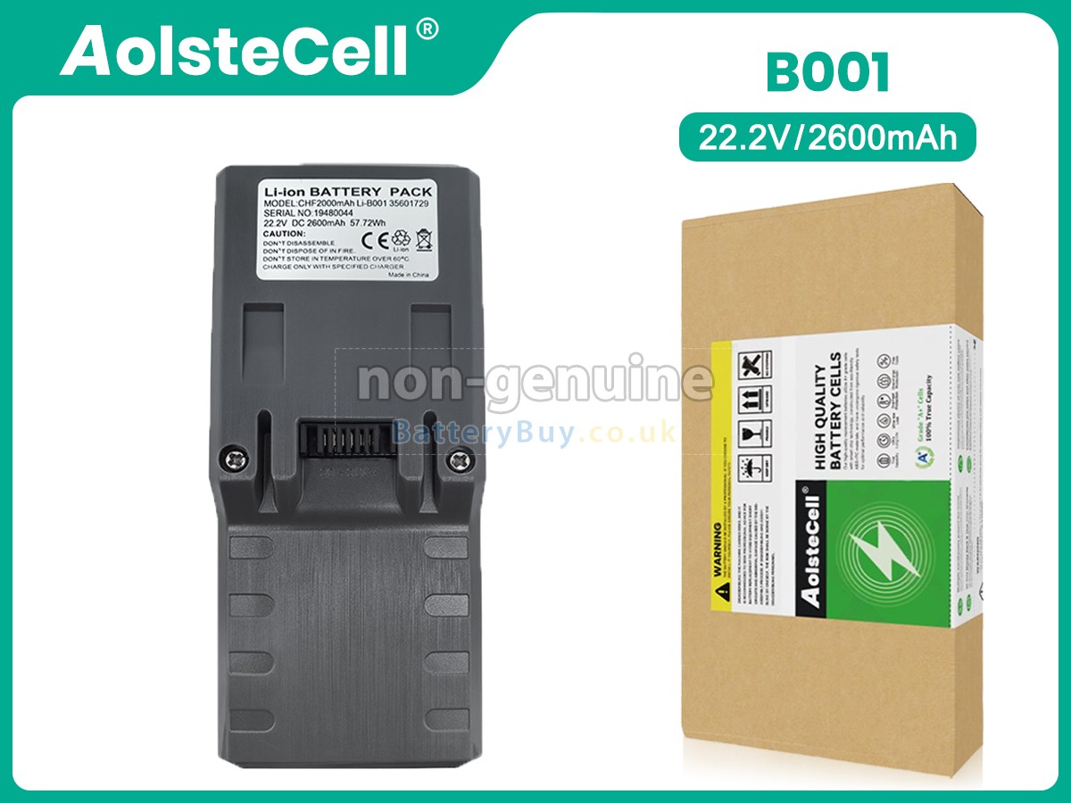 replacement battery for Hoover 35601729