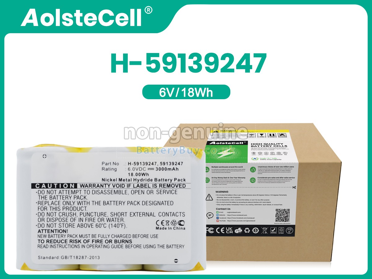 replacement battery for Hoover 59139247
