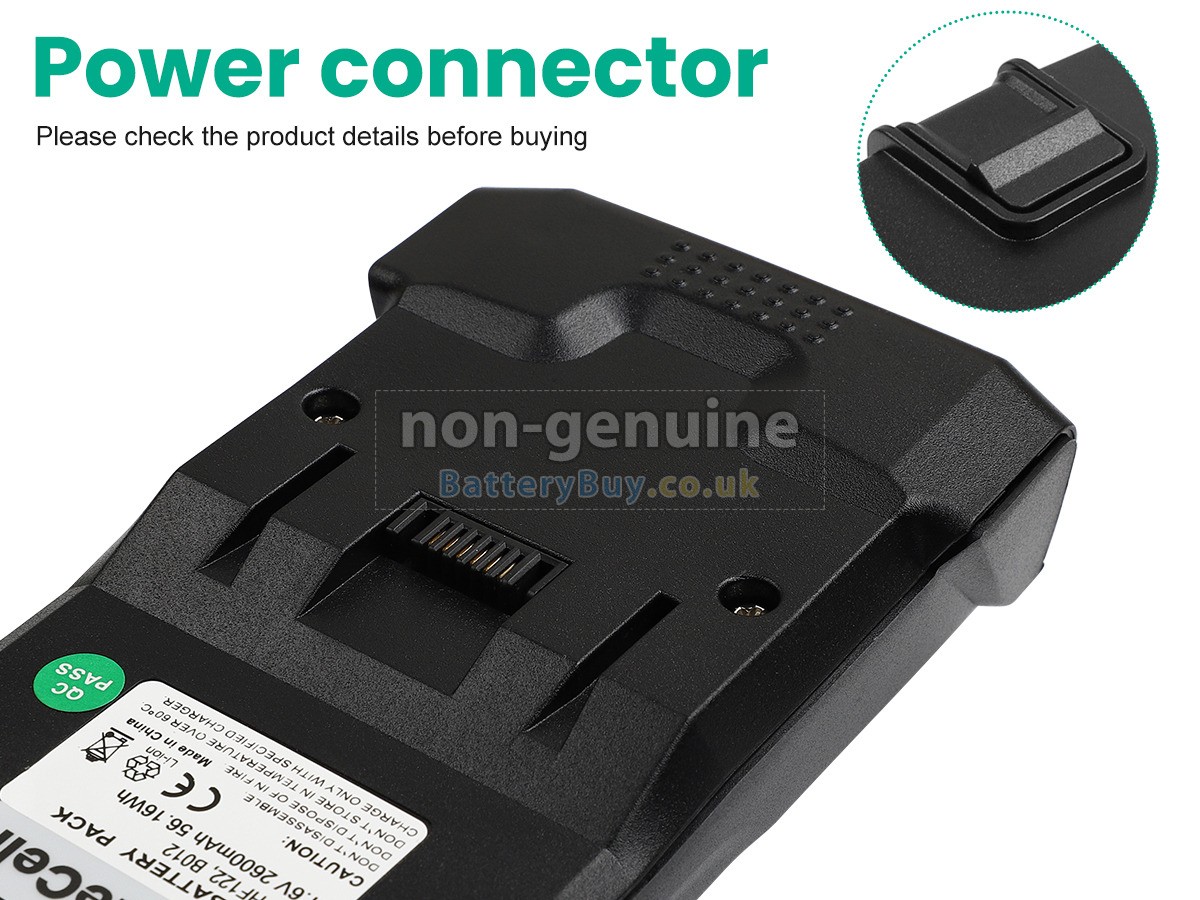 replacement battery for Hoover HF122EN011