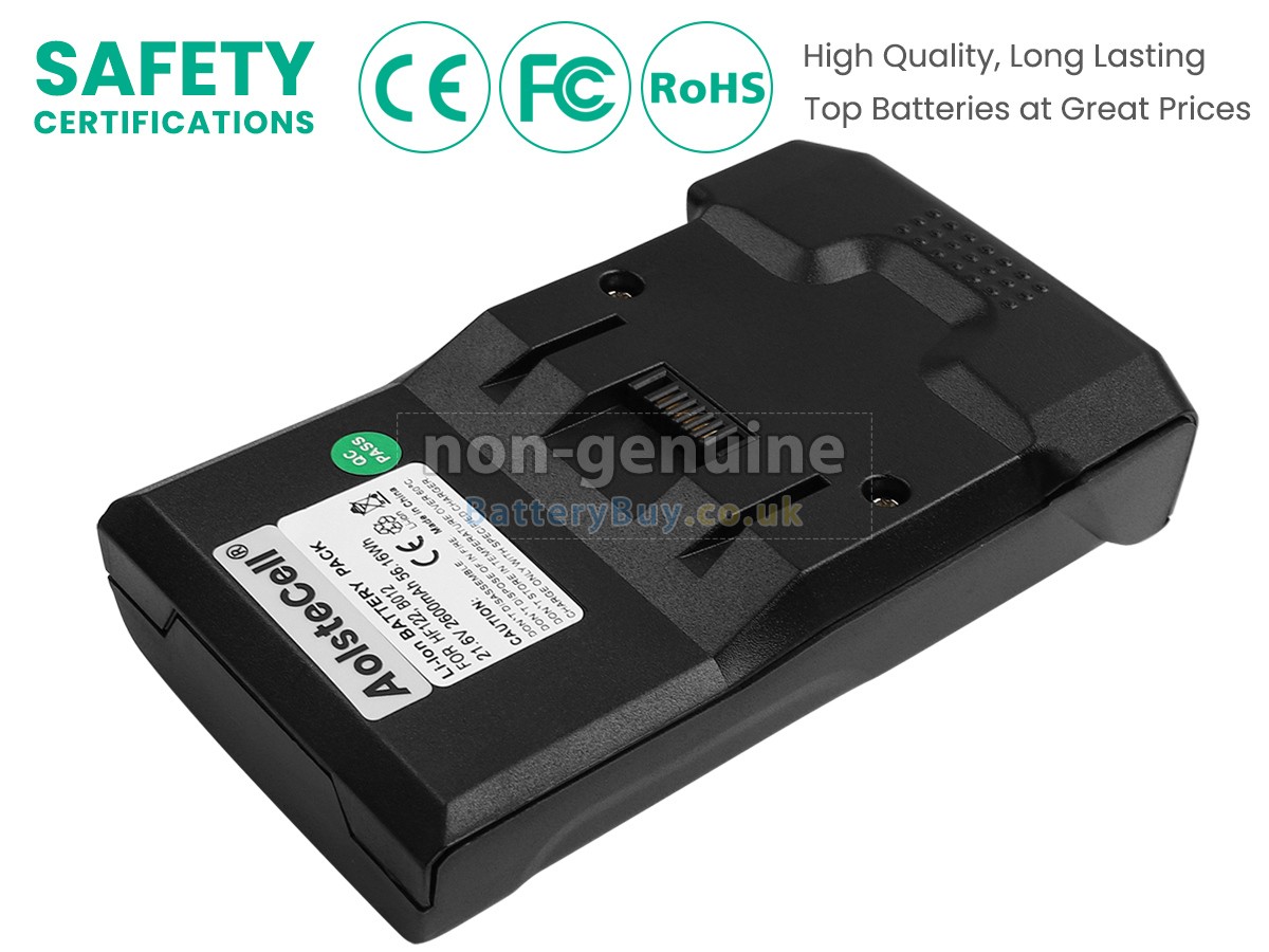 replacement battery for Hoover HF122EN011