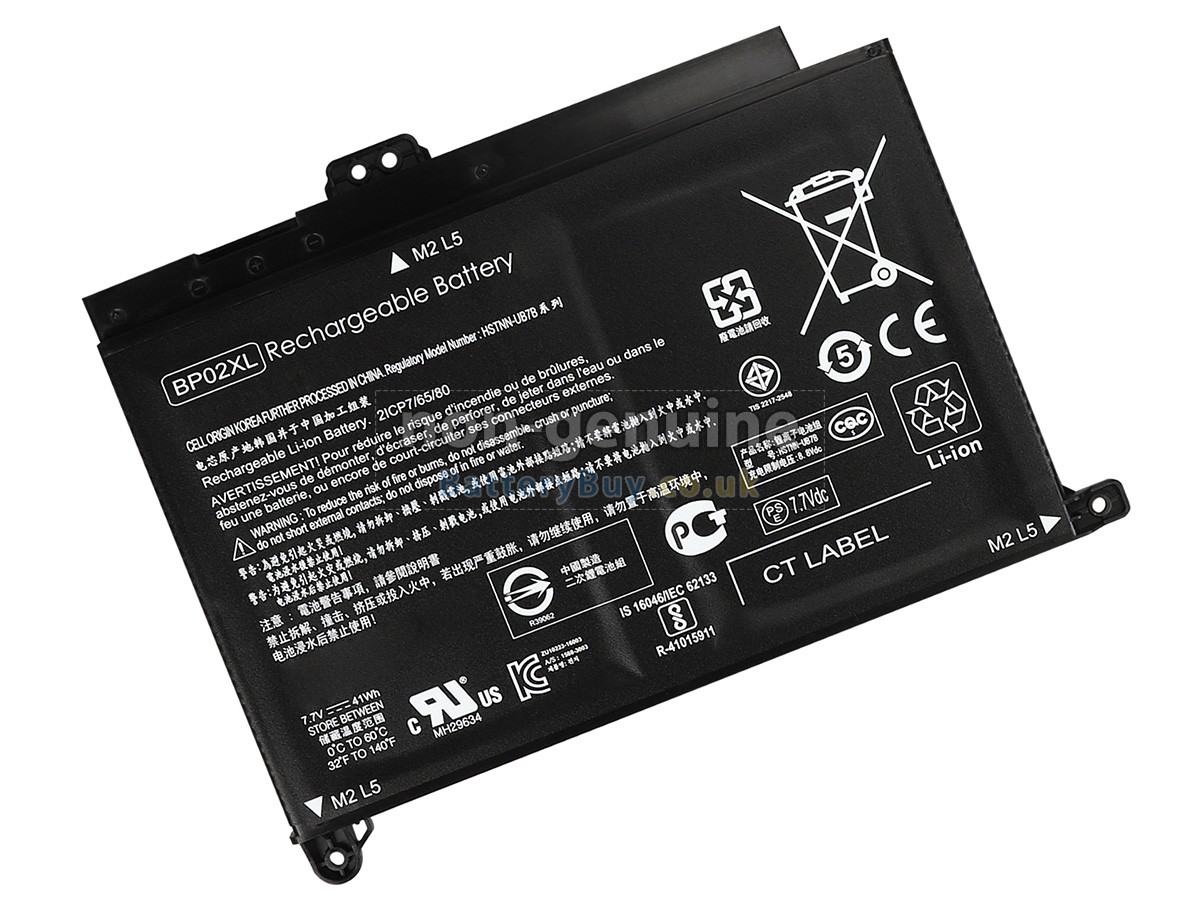 replacement battery for HP Pavilion 15-AU109NL