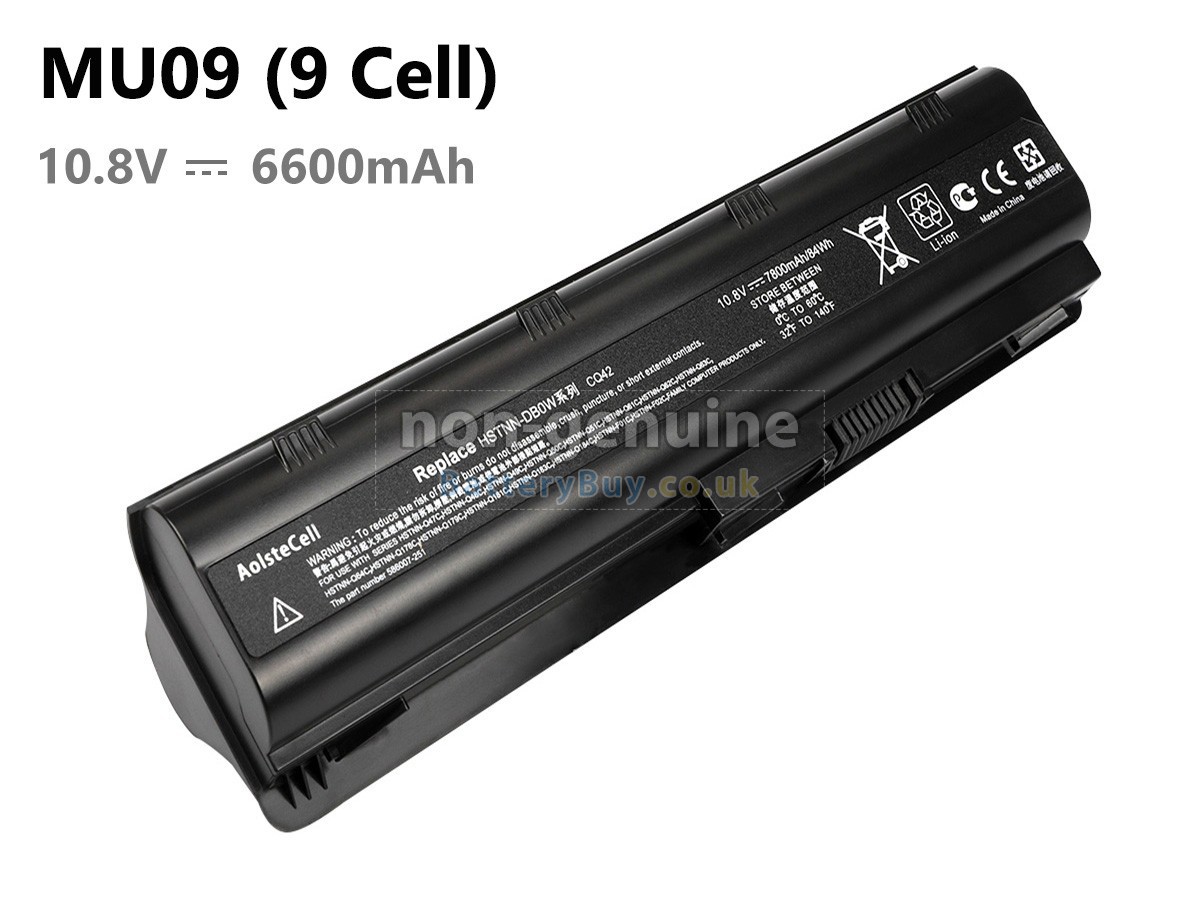 replacement battery for Compaq Presario CQ32-105TX