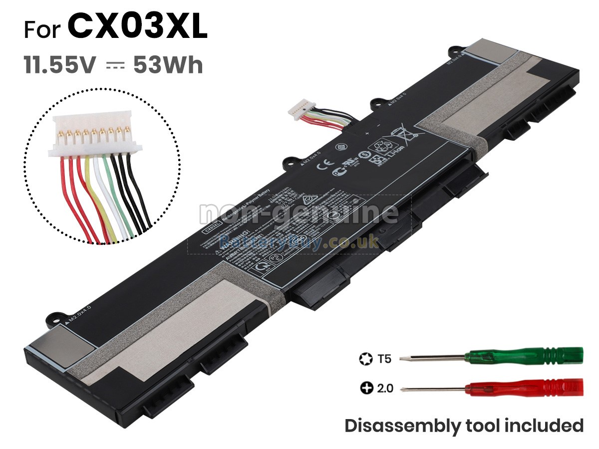 replacement battery for HP EliteBook X360 830 G8