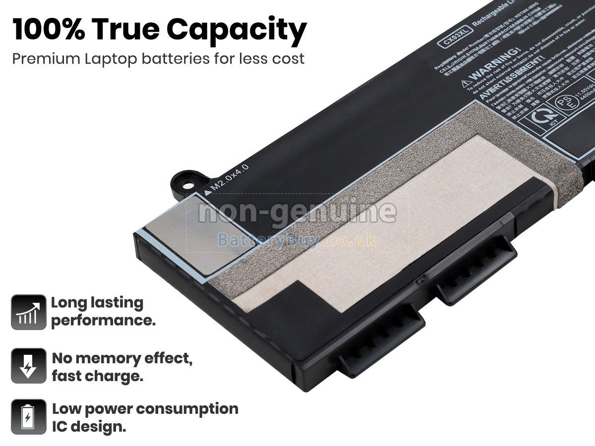 replacement battery for HP EliteBook X360 830 G8