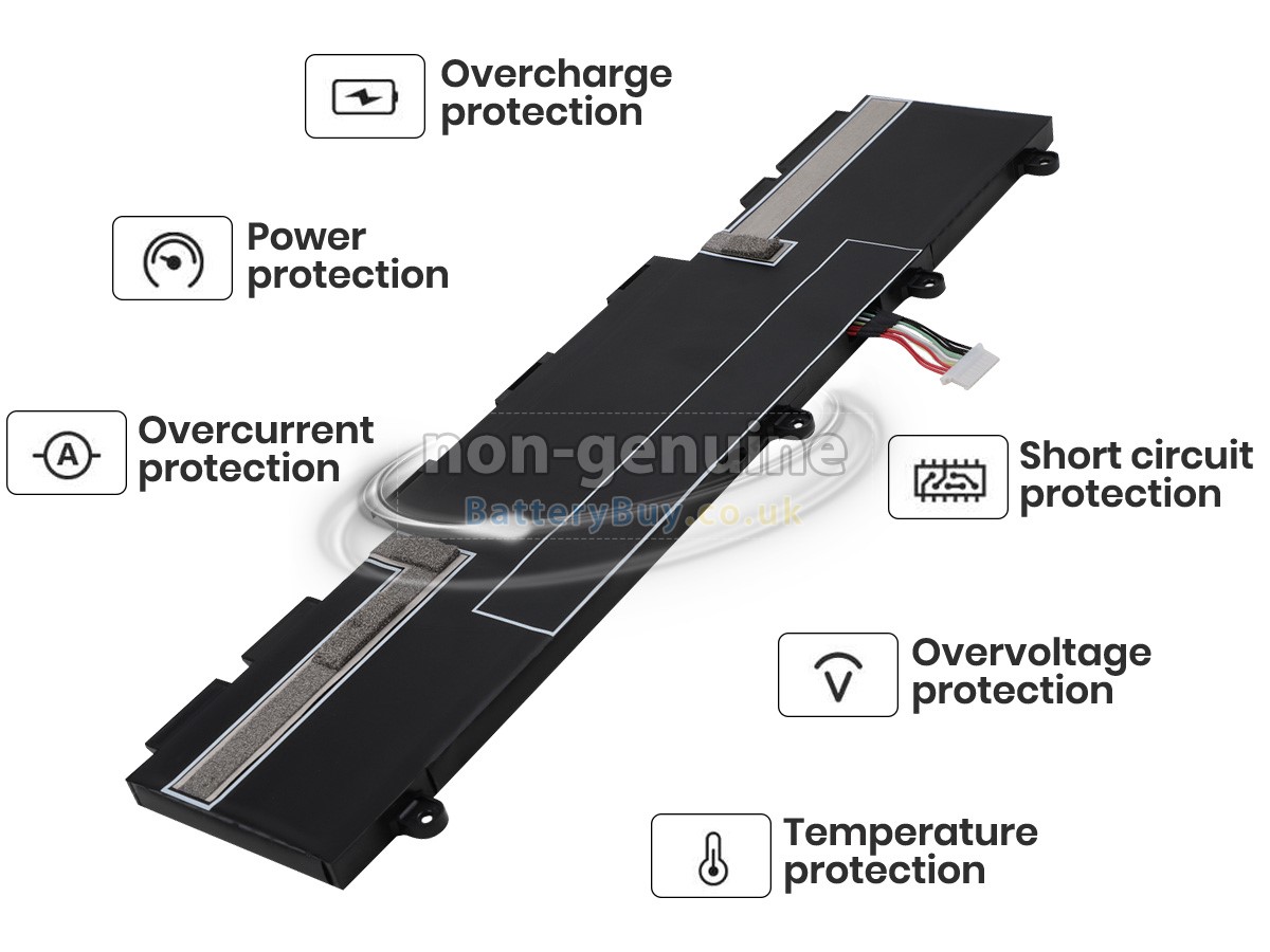 replacement battery for HP EliteBook X360 830 G8
