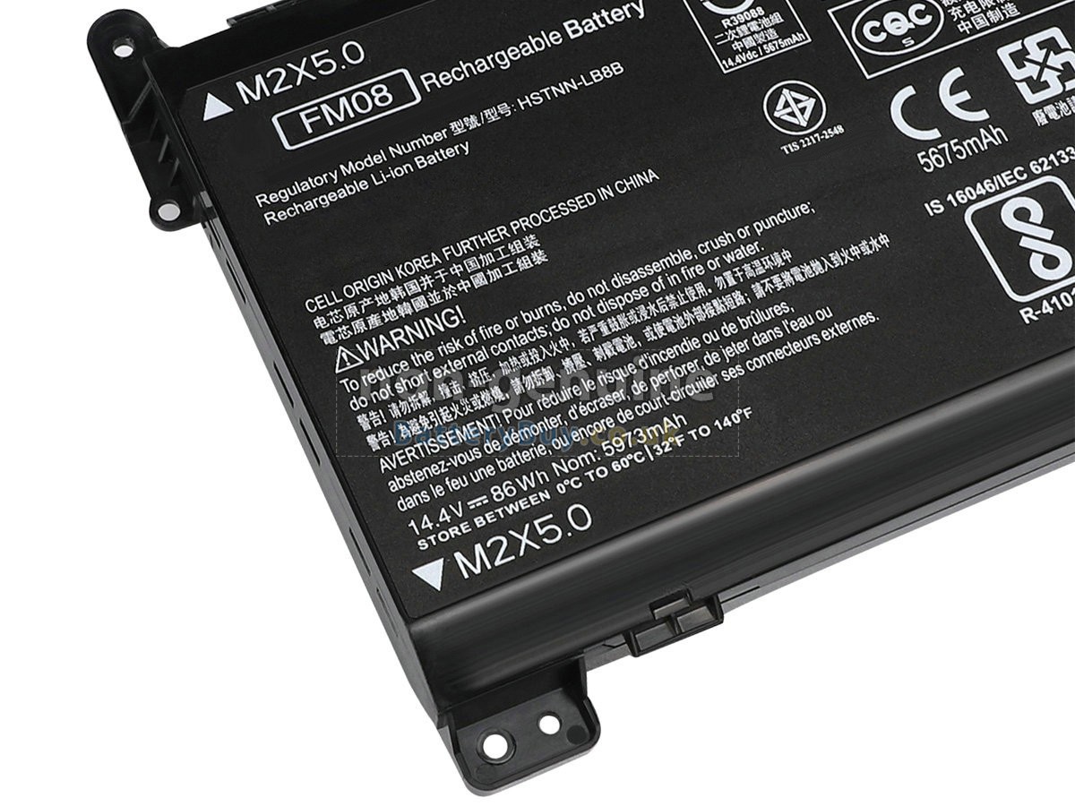 replacement battery for HP Omen 17-AN014TX
