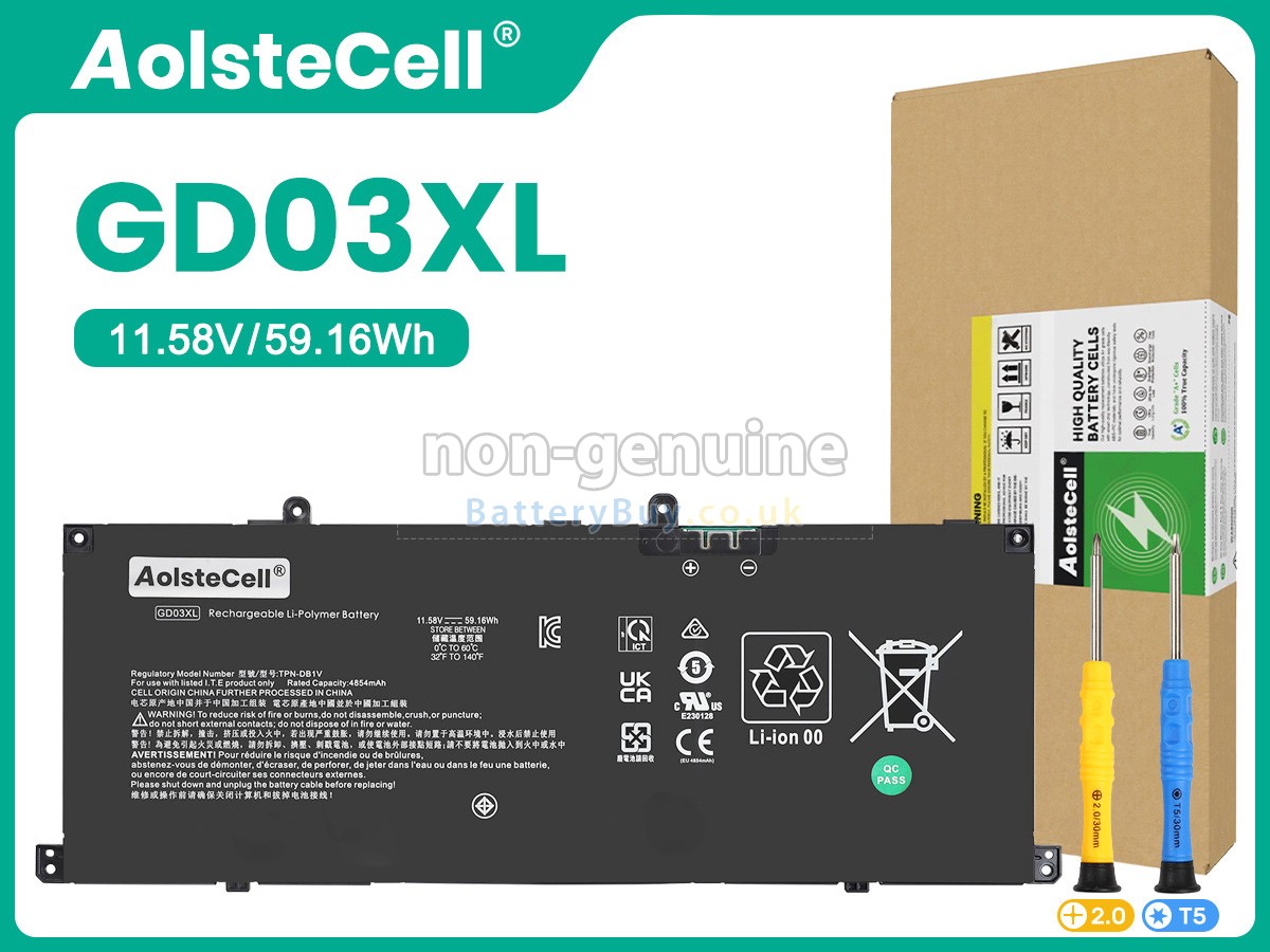 Replacement Battery for HP OmniBook X FLIP 14-KB0014NIA