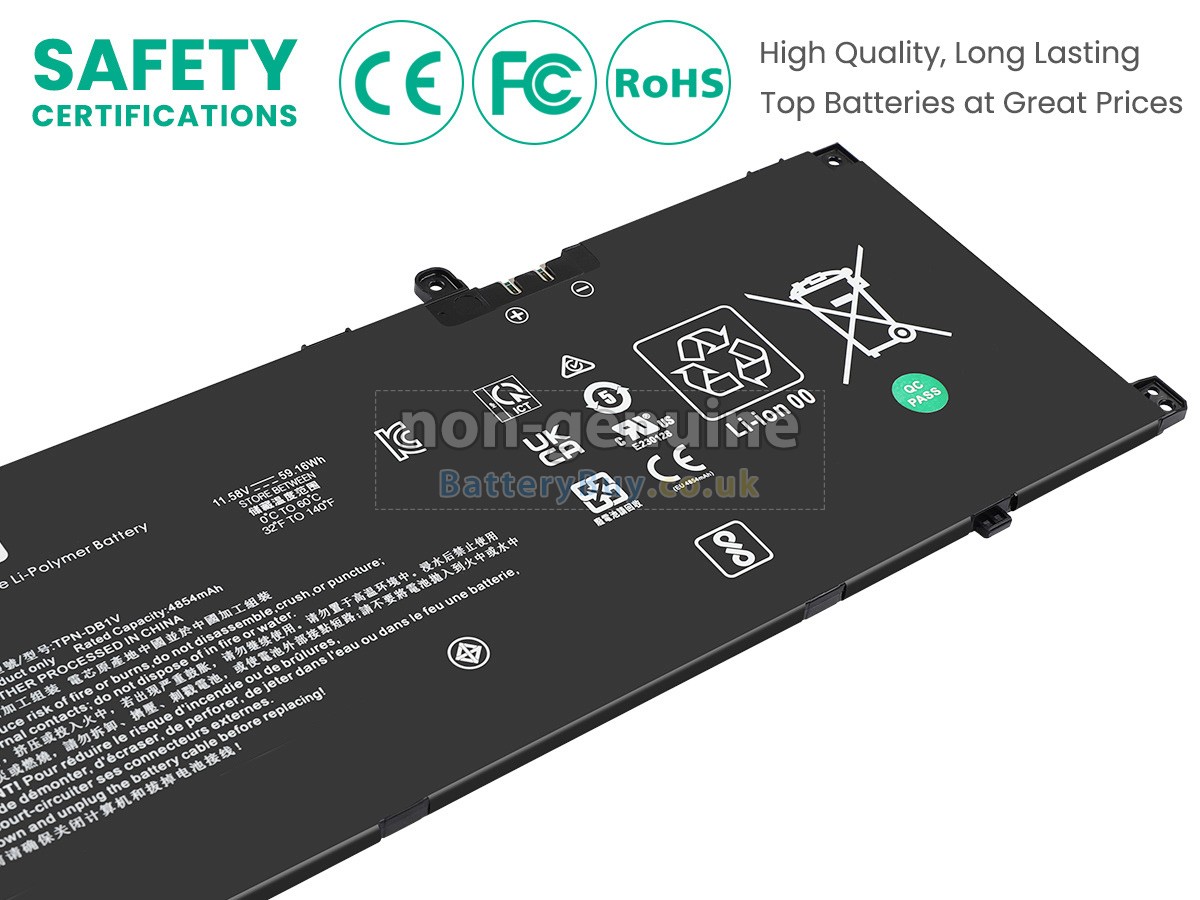 Replacement Battery for HP OmniBook X FLIP 14-KB0014NIA