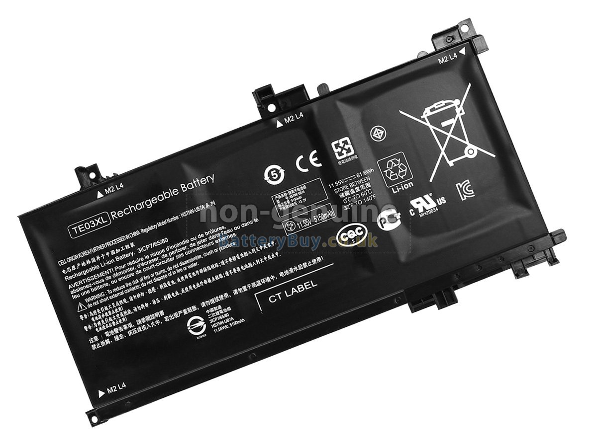 Replacement Battery for HP Omen 15-AX203NF