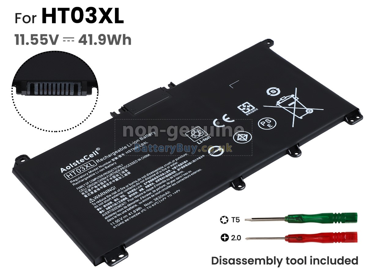 replacement battery for HP Pavilion 15-CC756TX