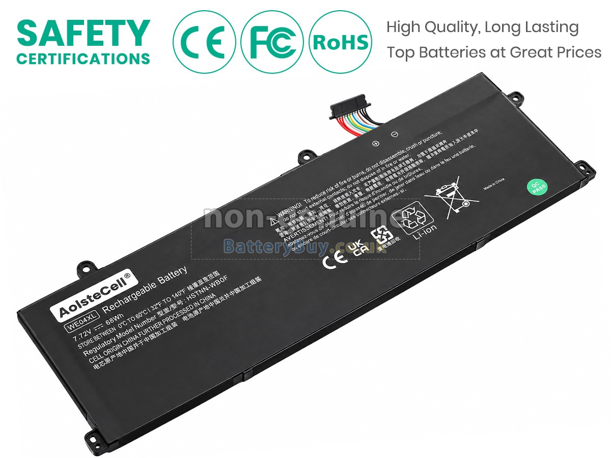 Replacement Battery for HP Pavilion Plus 14-EW0003NN