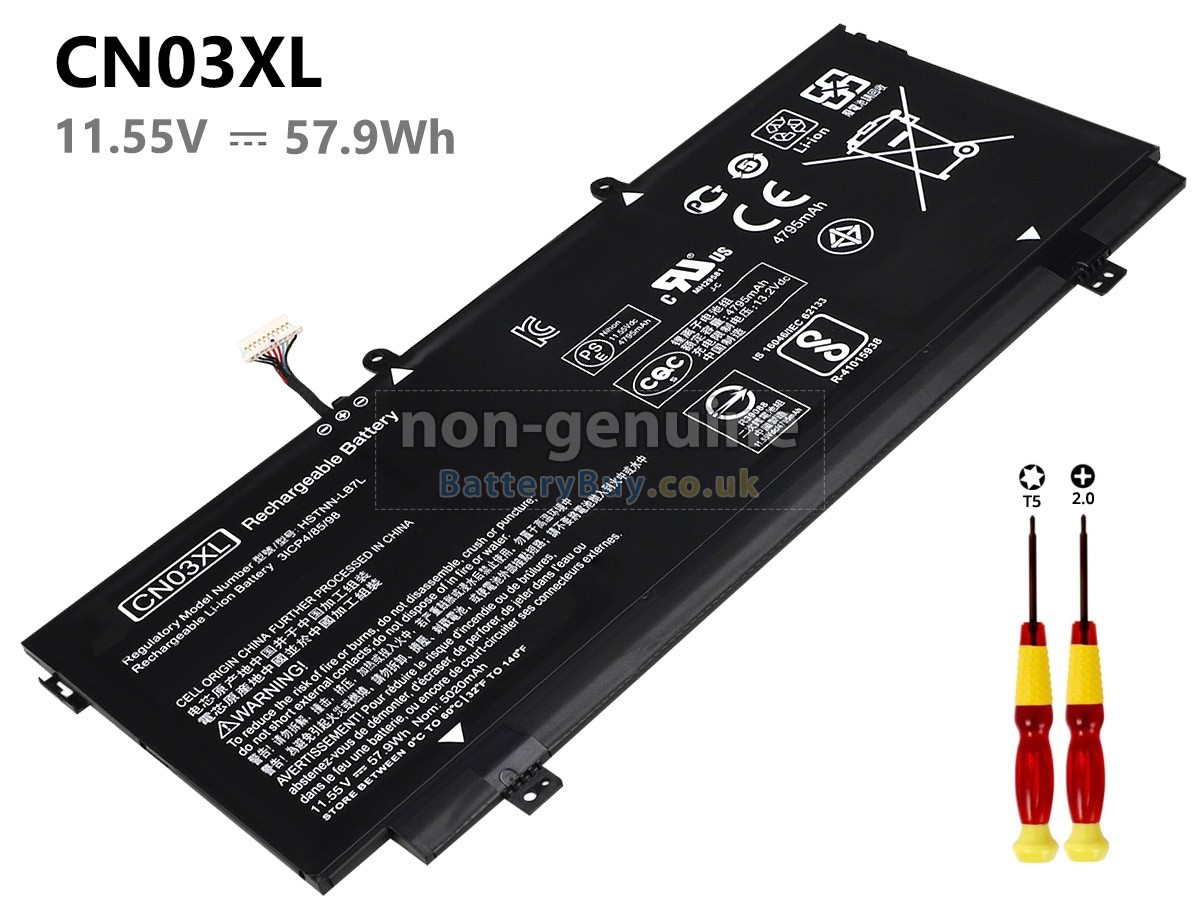 replacement battery for HP Envy 13-AB001NK