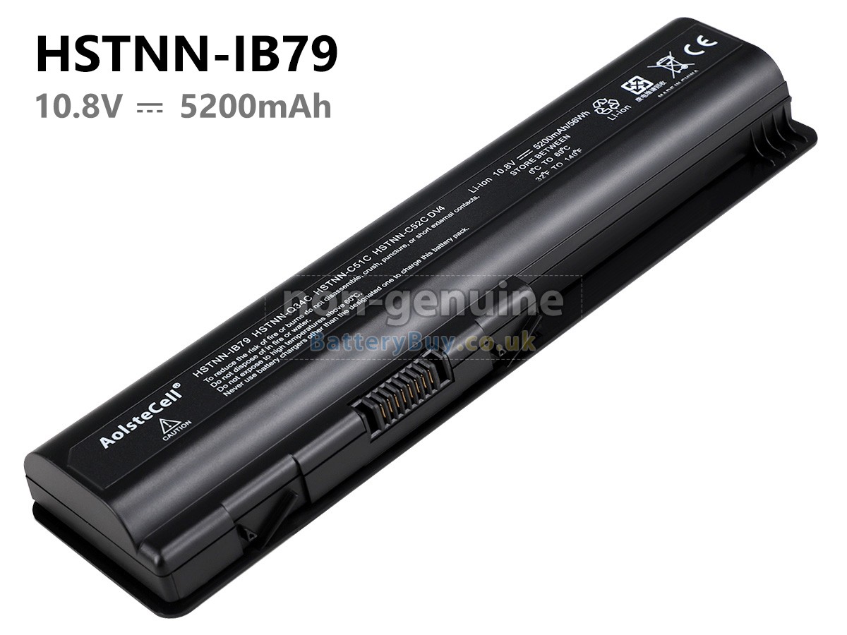 replacement battery for HP Pavilion DV6-2060EA
