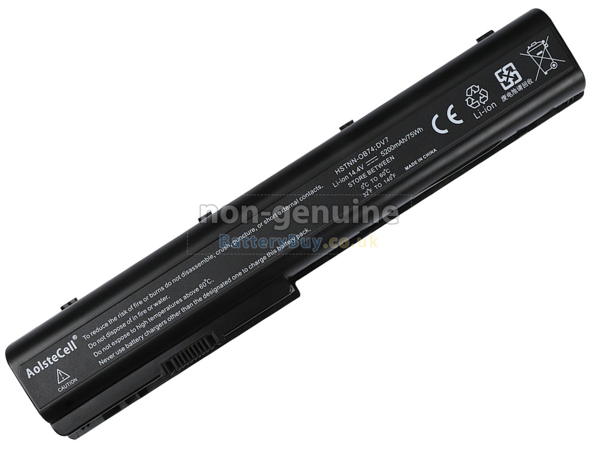replacement battery for HP HDX X18-1010EA