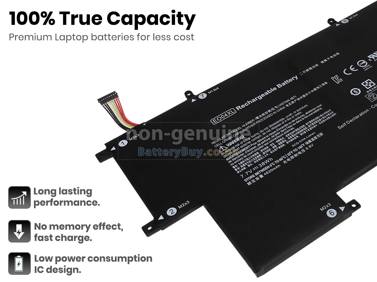 replacement battery for HP EliteBook Folio G1
