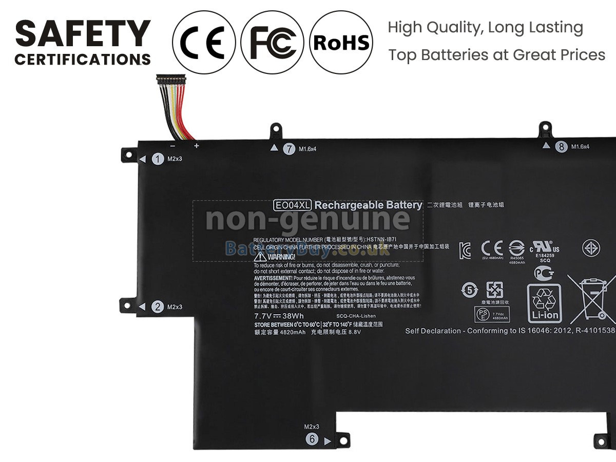 replacement battery for HP EliteBook Folio G1
