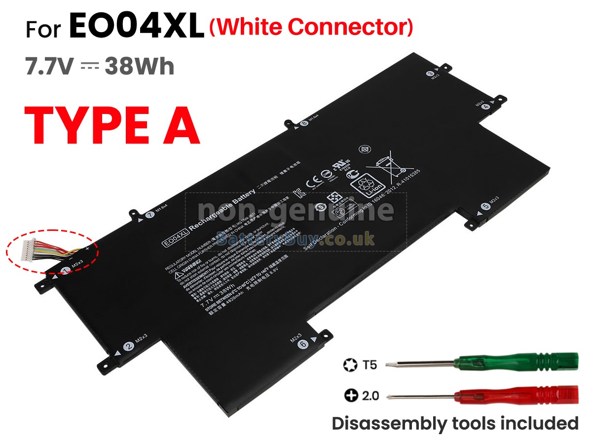 replacement battery for HP EliteBook Folio G1