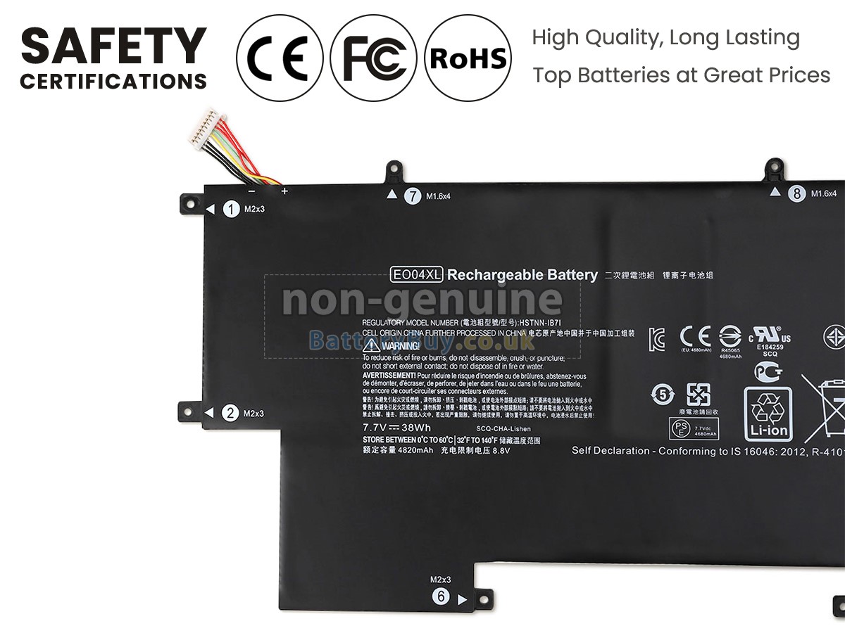 replacement battery for HP EliteBook Folio G1