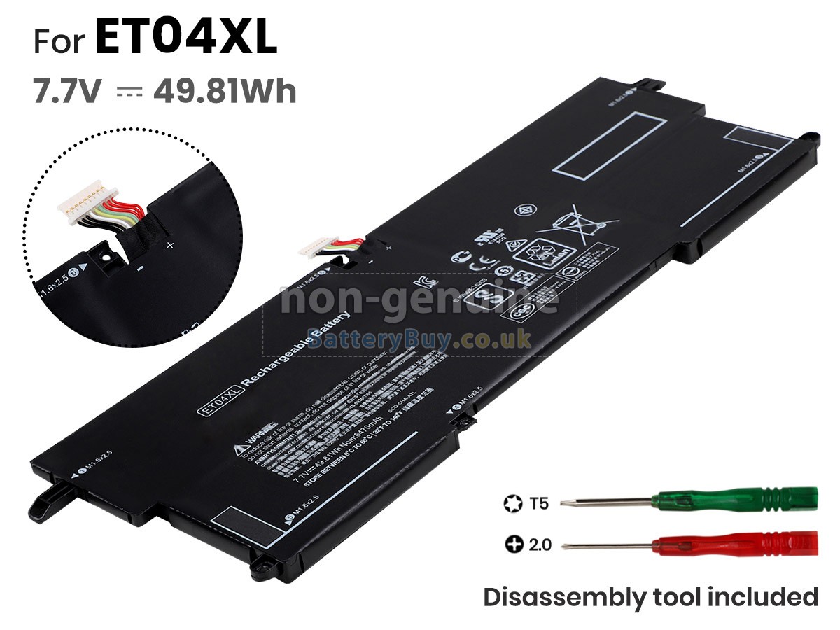 replacement battery for HP EliteBook X360 1020 G2