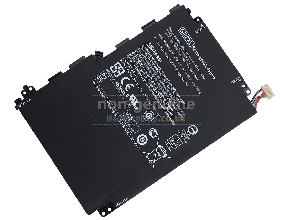 replacement battery for HP Pavilion X2 12-B181NB