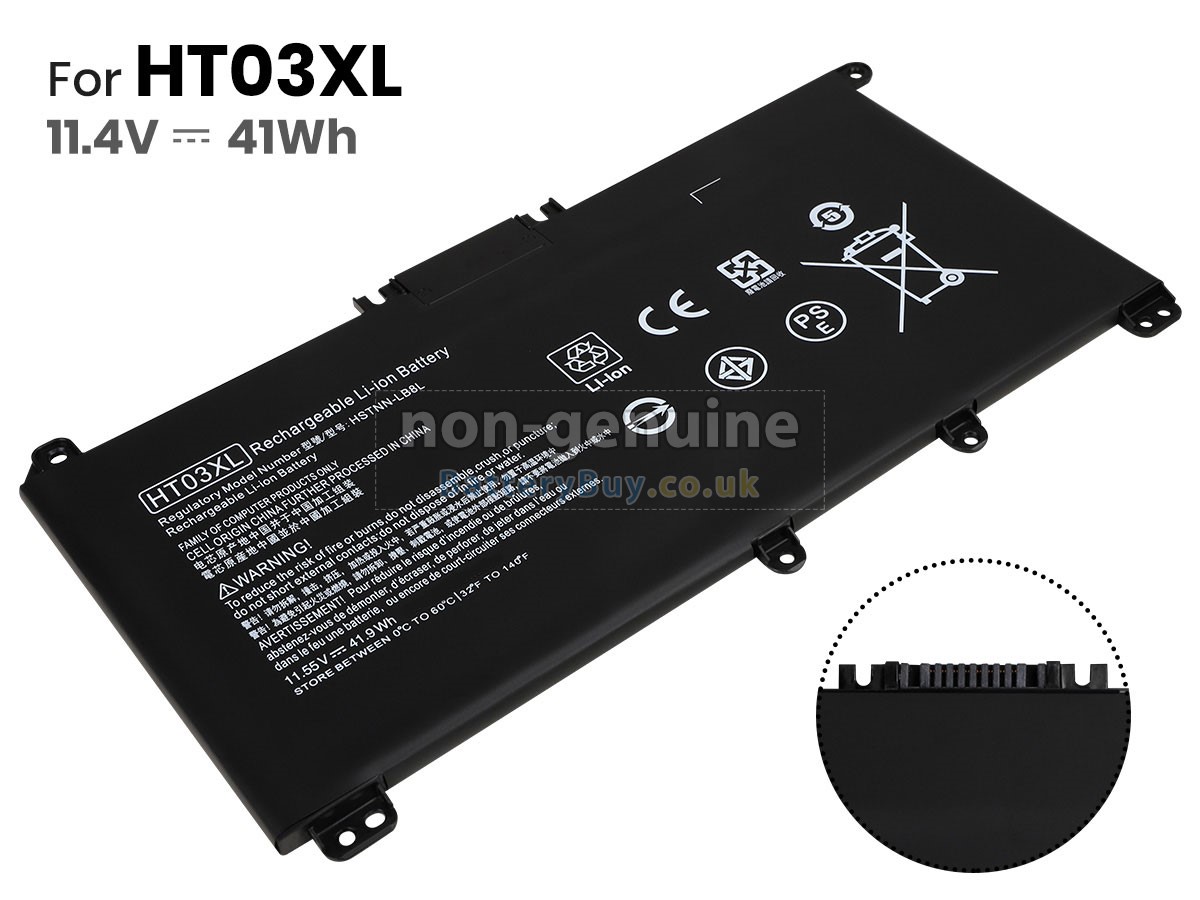 replacement battery for HP Pavilion 15-CS1053NG