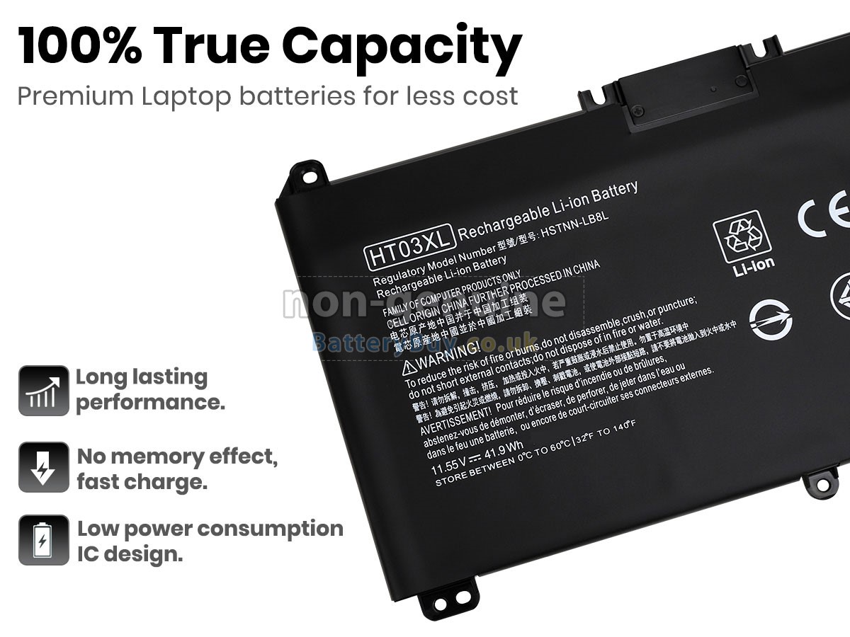 replacement battery for HP Pavilion 15-CS0018UR