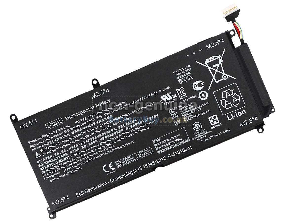 replacement battery for HP Envy 14-J003TX