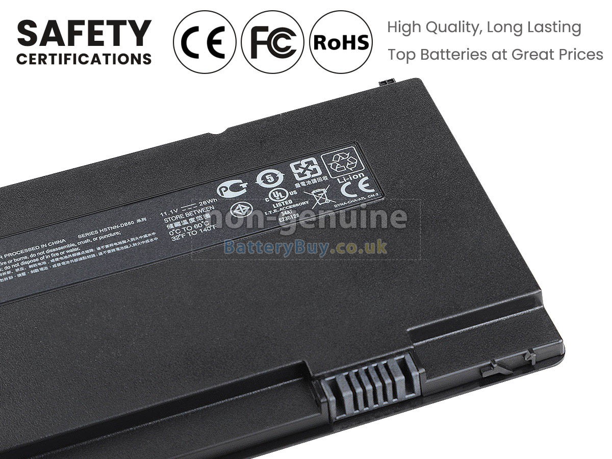 replacement battery for Compaq NBP3C08