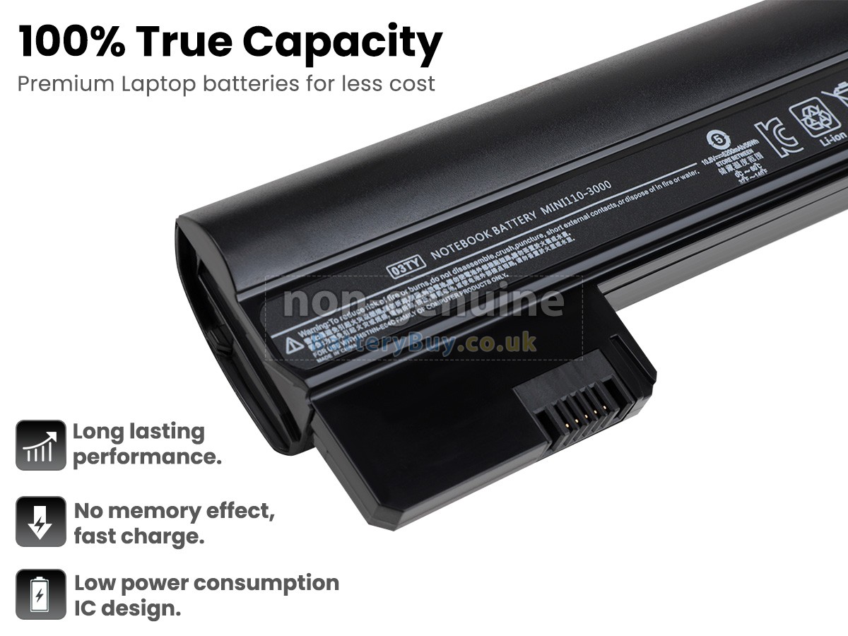 replacement battery for HP Mini 110-3108SA