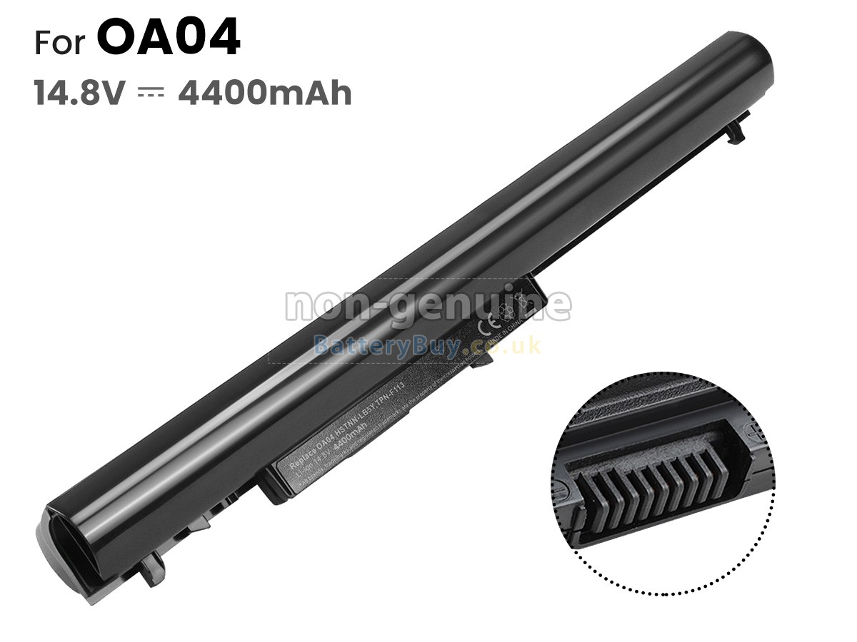 replacement battery for HP Pavilion 15-R008NIA