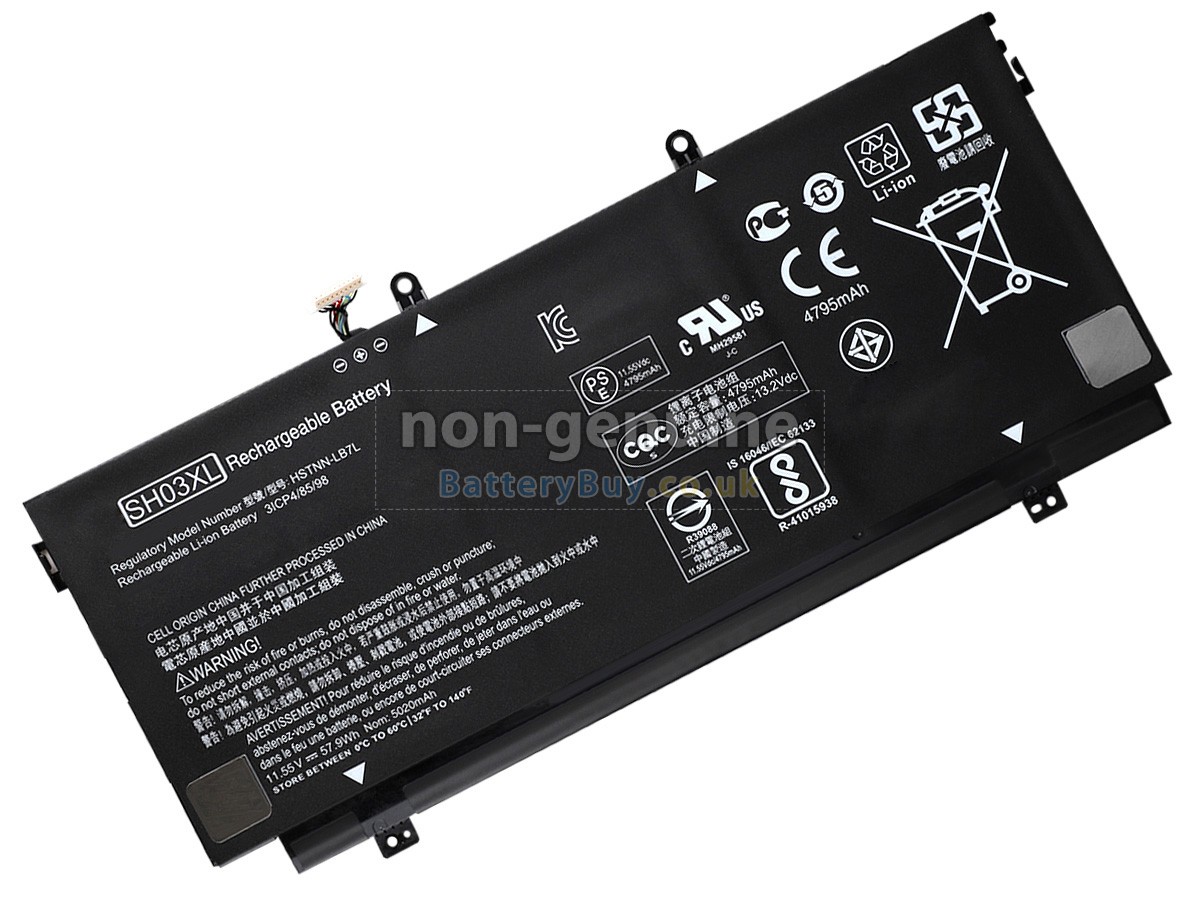 replacement battery for HP Spectre X360 13-AC001TU