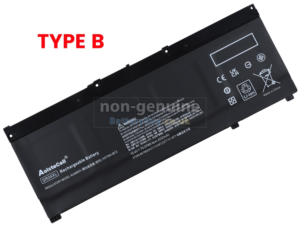replacement battery for HP Omen 15-CE523TX