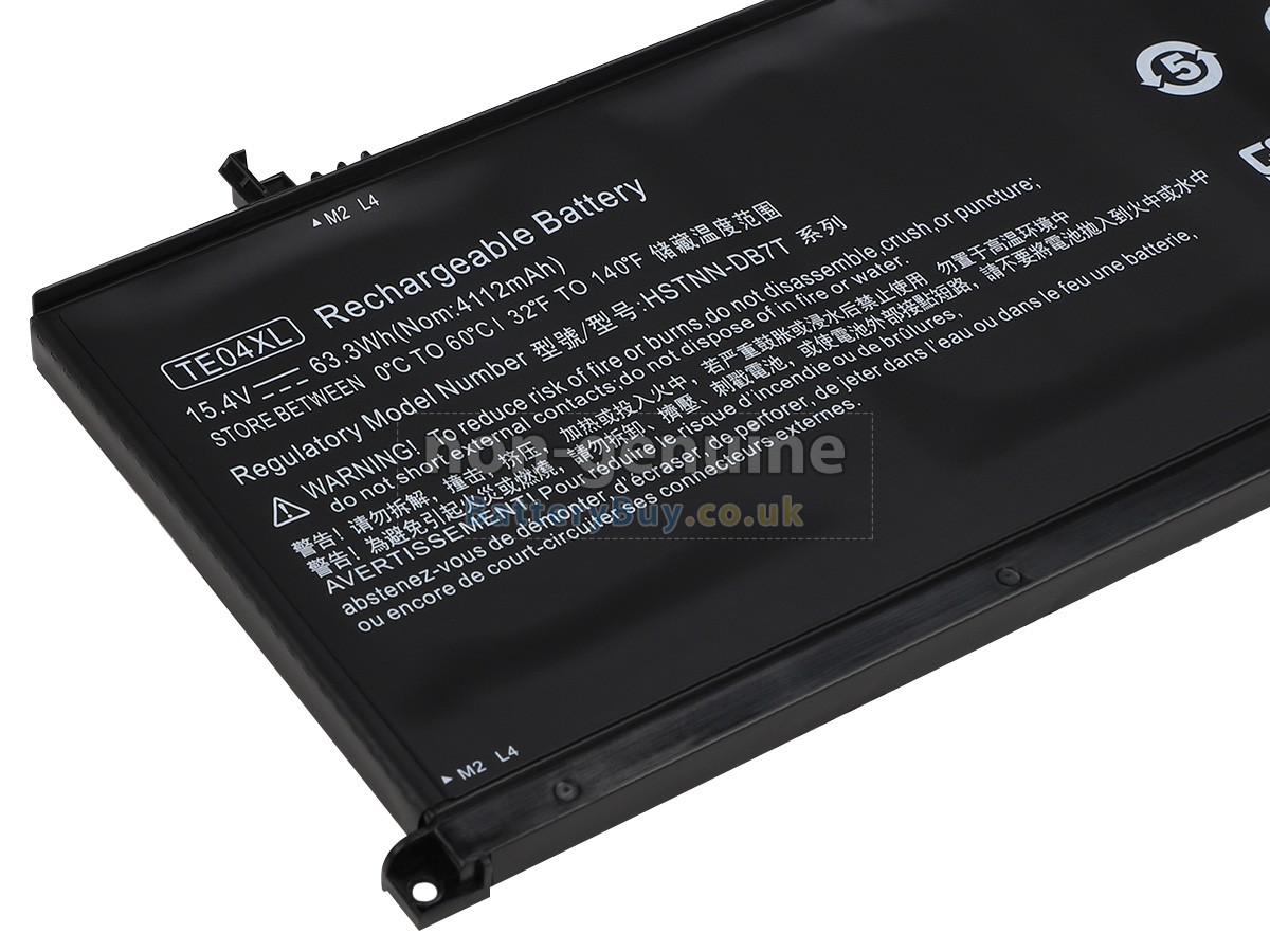 replacement battery for HP Omen 15-AX200NL