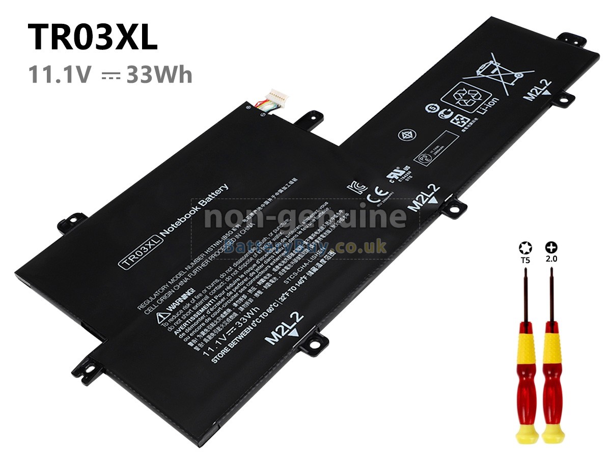 replacement battery for HP Spectre X2 13-H200ES