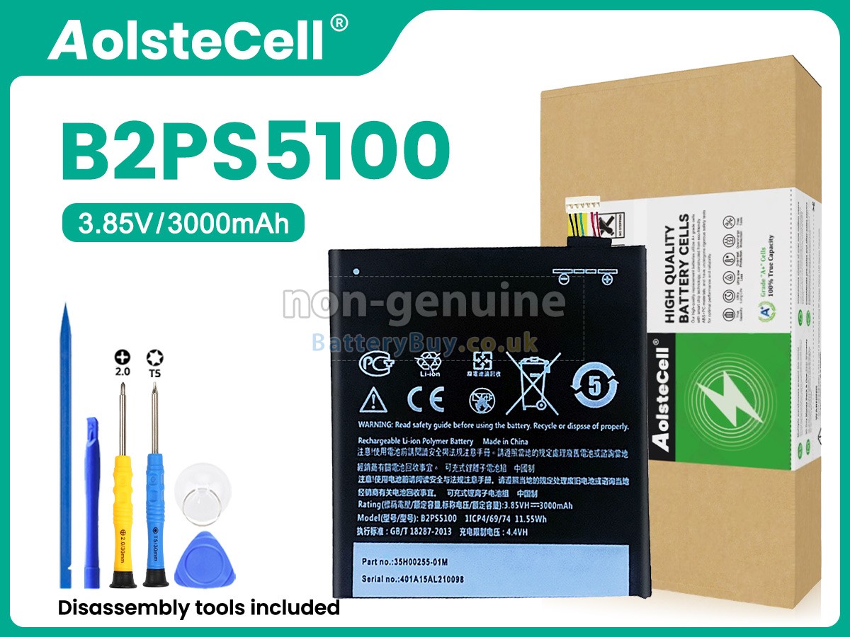 Replacement Battery for HTC B2PS5100