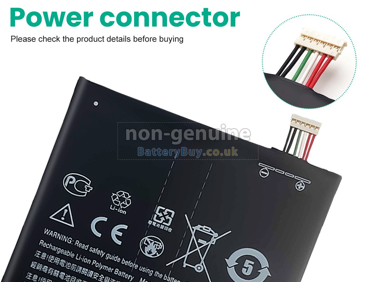 Replacement Battery for HTC B2PUK100