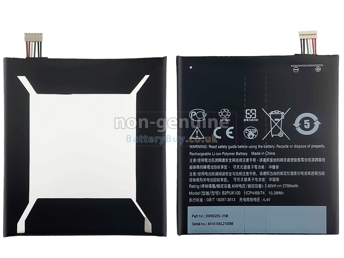 Replacement Battery for HTC B2PUK100
