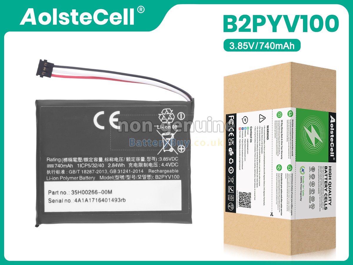 replacement battery for HTC B2PYV100