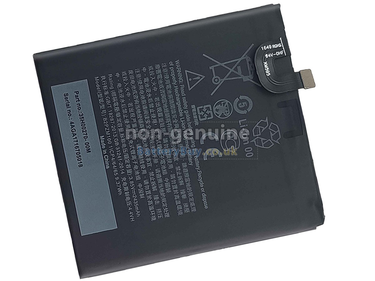 Replacement Battery for HTC B2PZM100