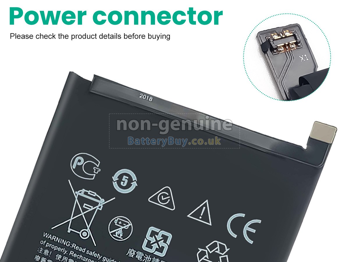 Replacement Battery for HTC B2Q6E100