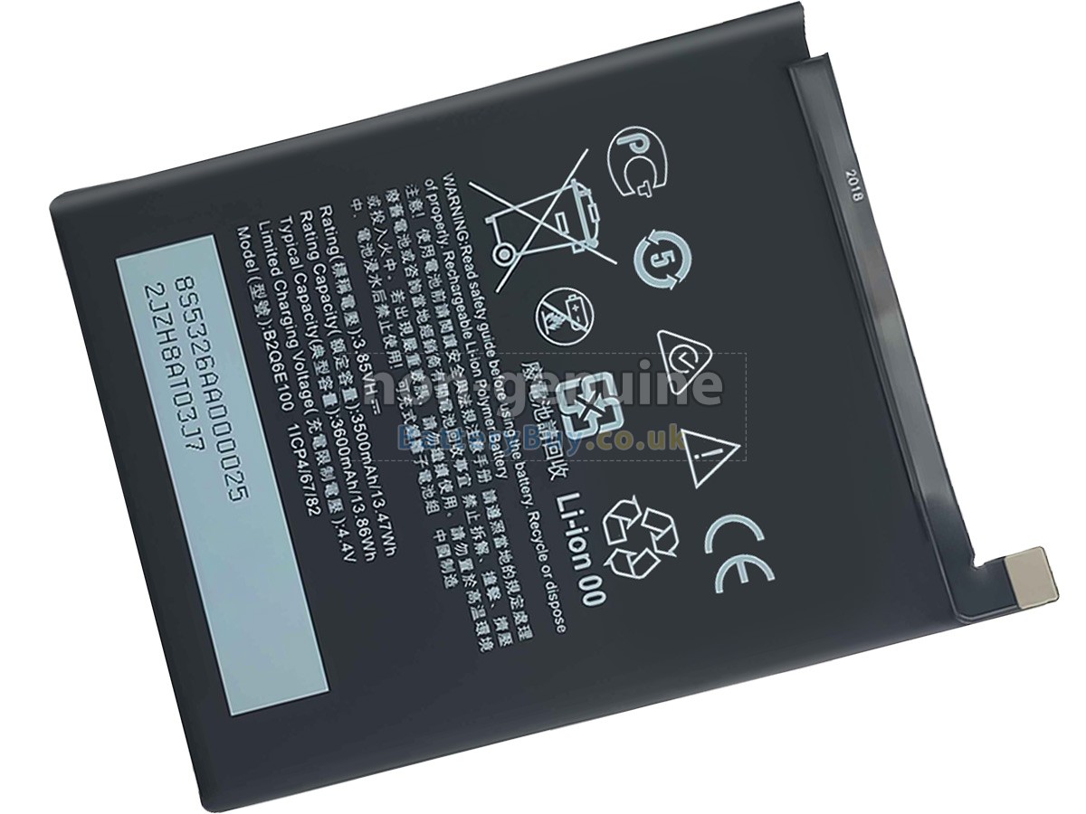 Replacement Battery for HTC B2Q6E100