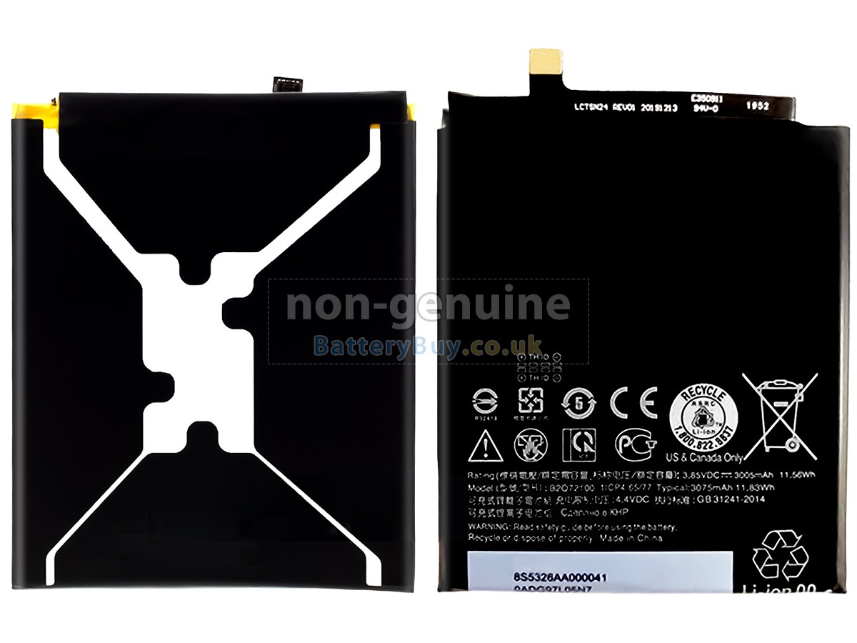 Replacement Battery for HTC B2Q72100