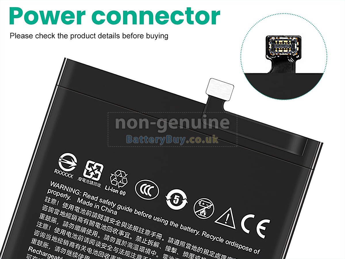 Replacement Battery for HTC U20+