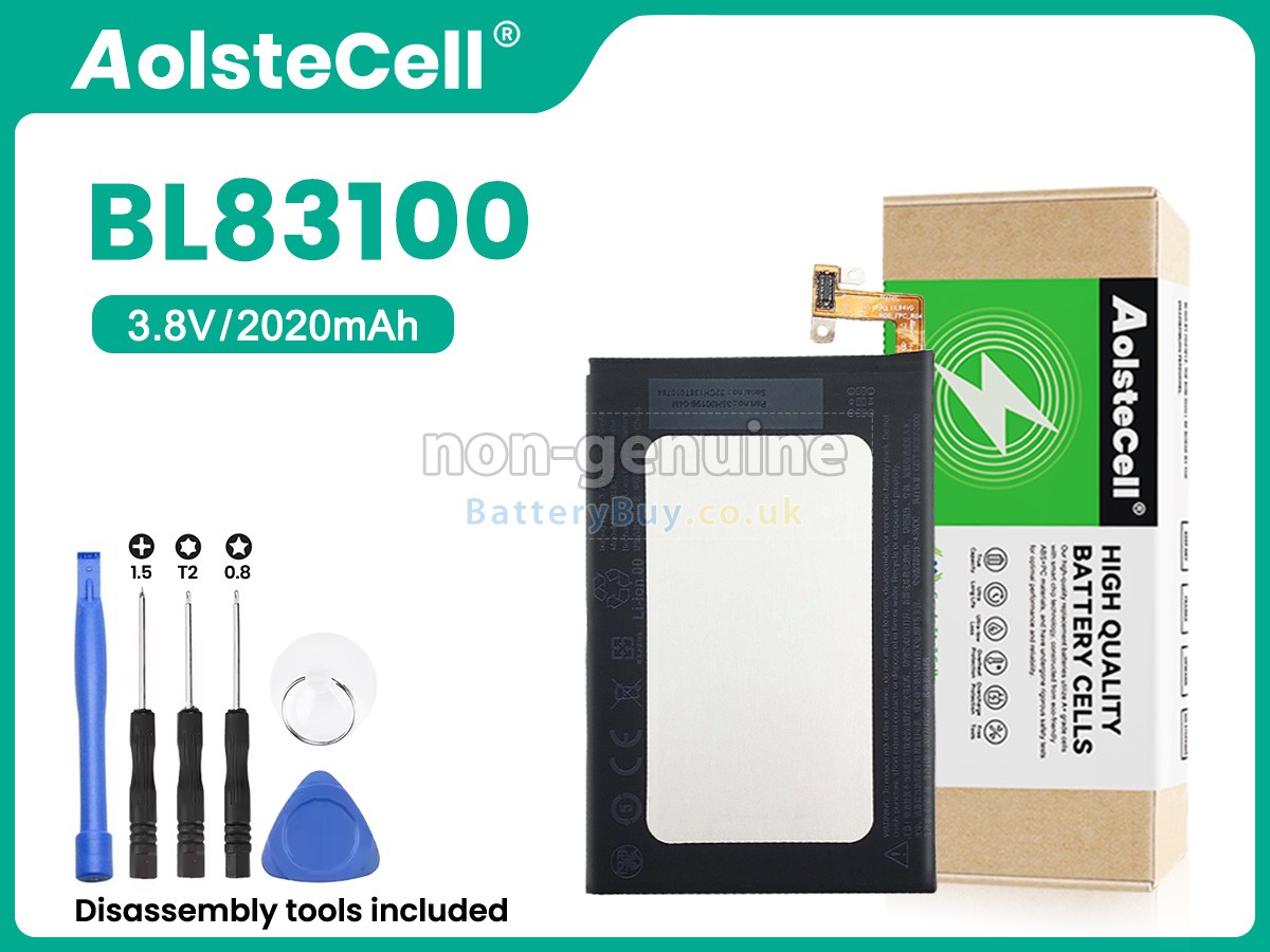 Replacement Battery for HTC BL83100