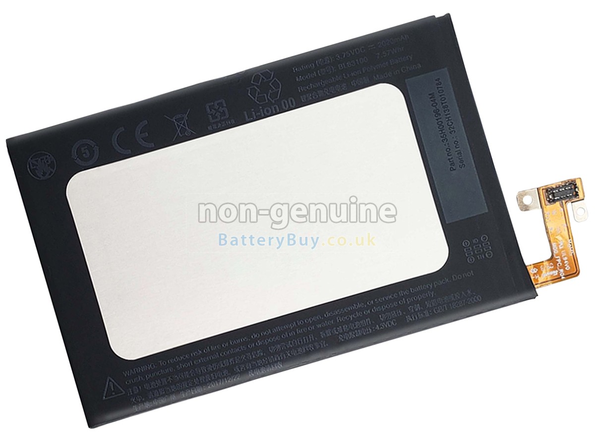 Replacement Battery for HTC BL83100