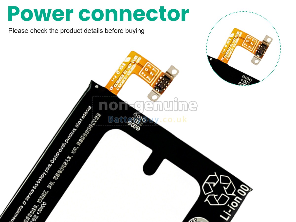 Replacement Battery for HTC ONE MAX