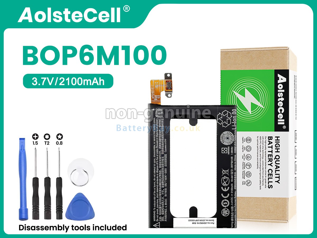 Replacement Battery for HTC BOP6M100
