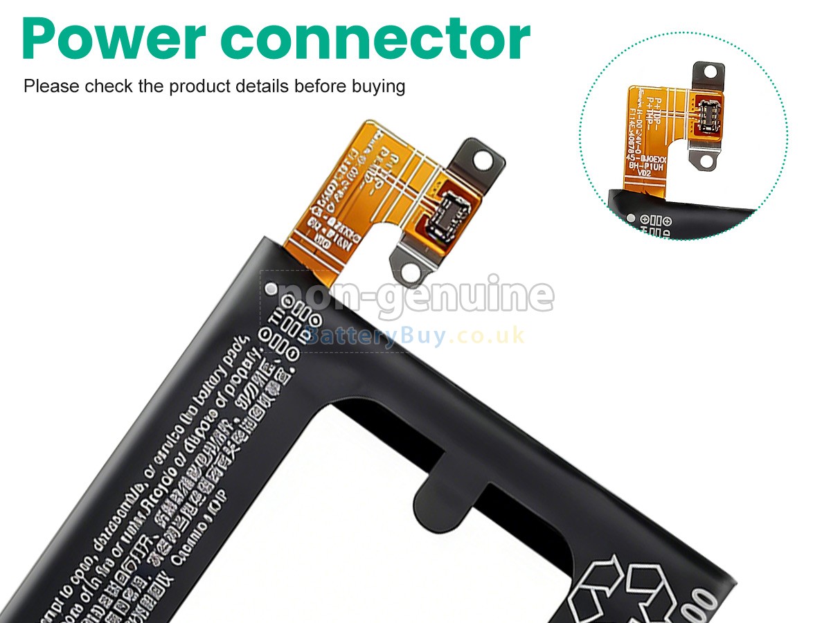 Replacement Battery for HTC BOP6M100